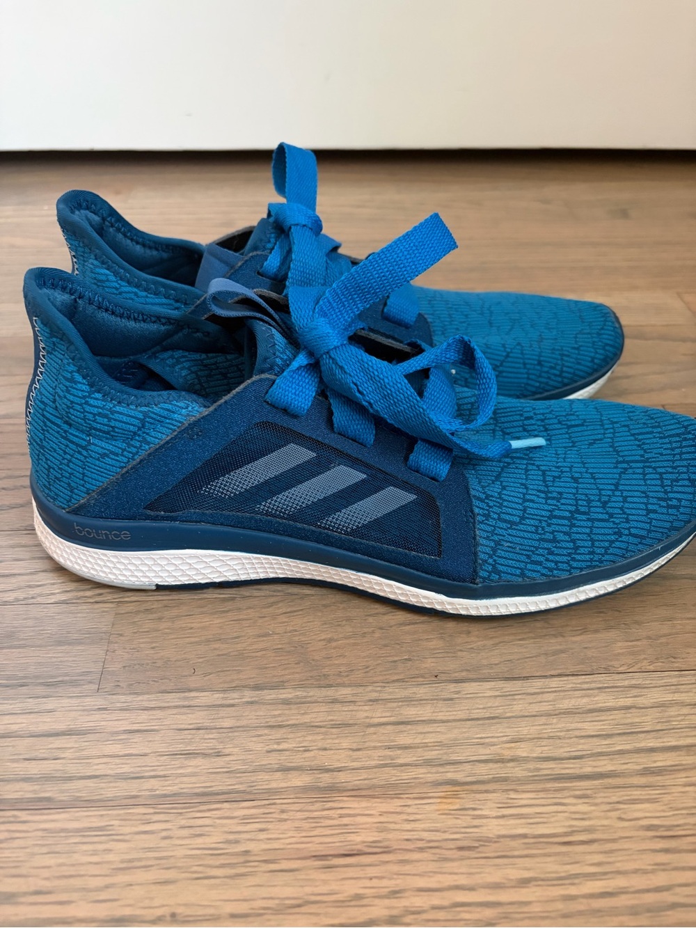 Adidas Women’s Edge Lux Running Shoes, Blue, Size 8